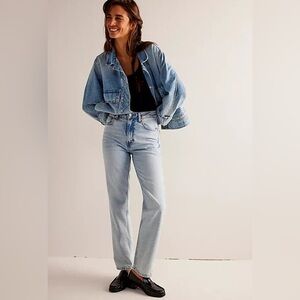 We the Free Pacific High Rise Straight leg jeans size 26